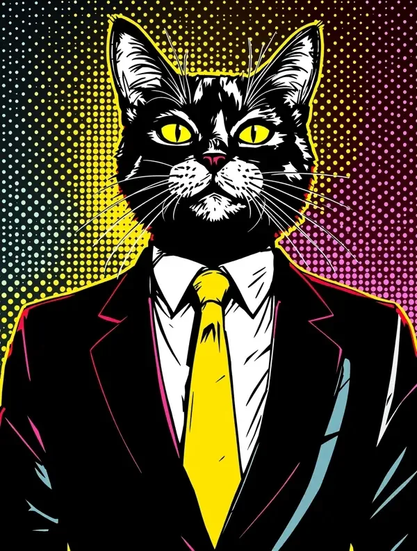 打工的猫主子 漫画封面