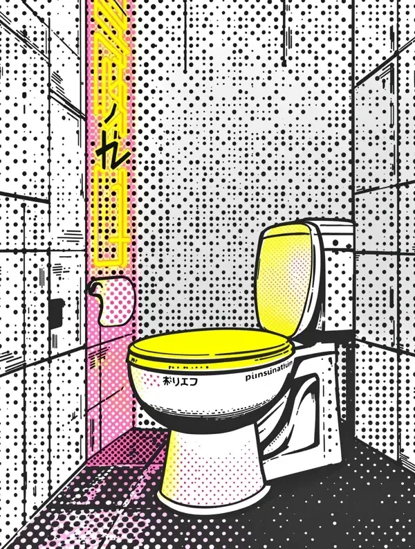 马桶穿越记 漫画封面