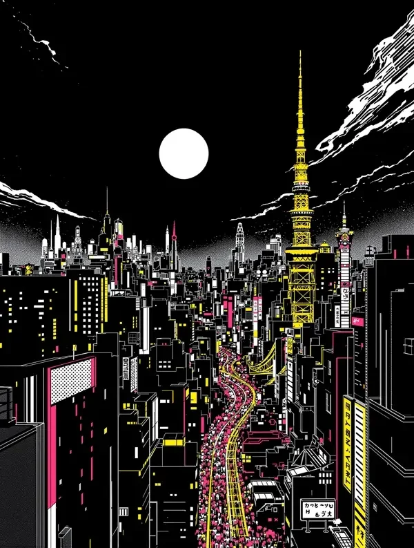 东京物语 漫画封面