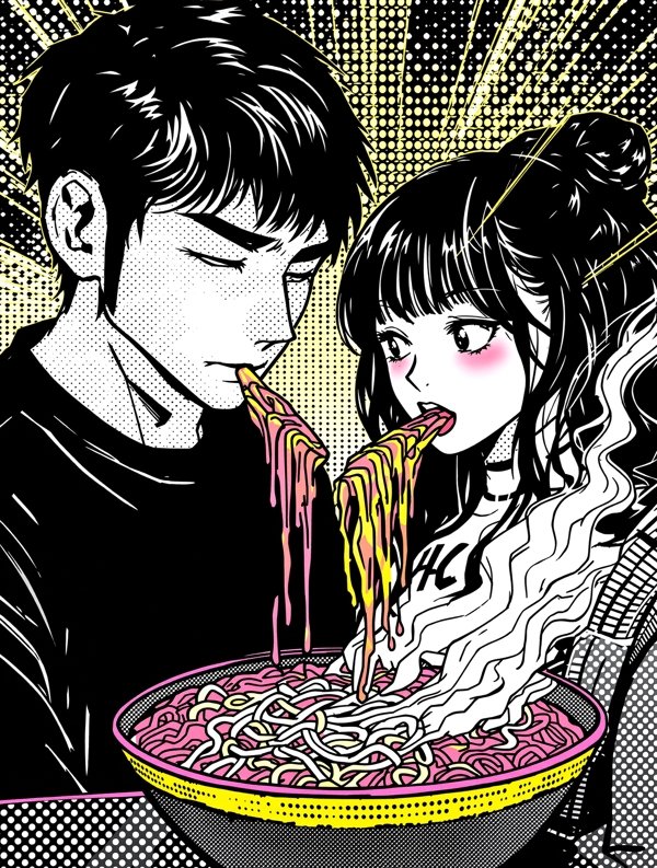 泡菜味恋爱 漫画封面